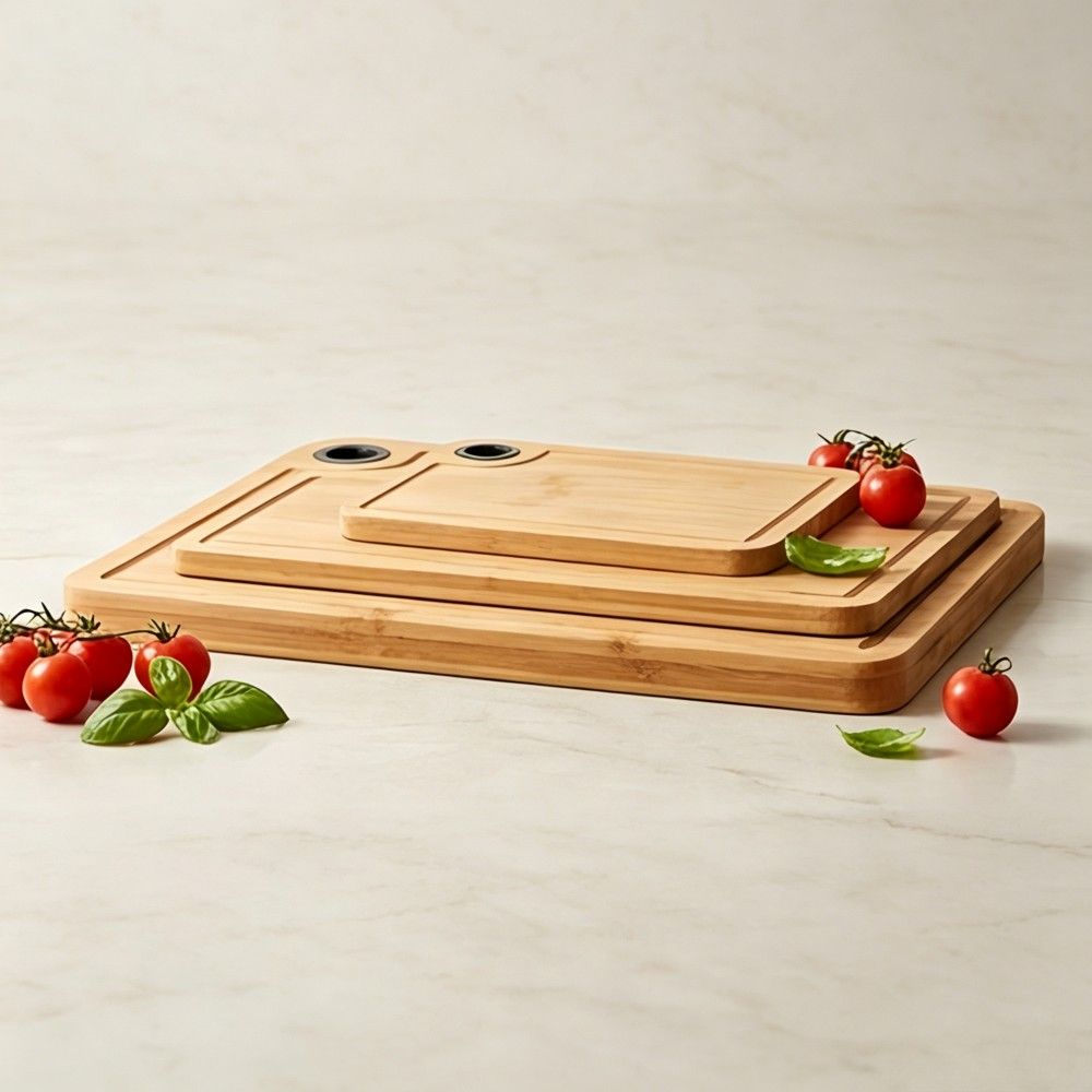 Rubber circular hole cutting board