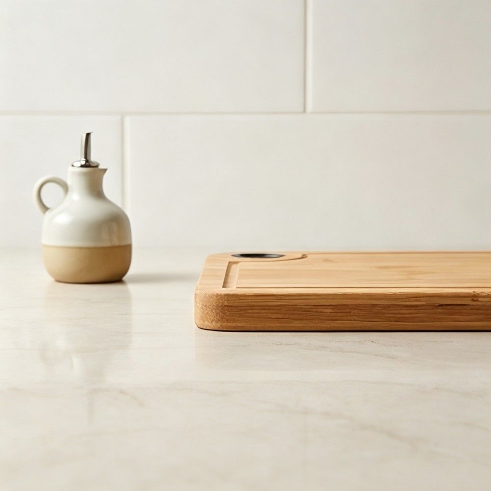 Rubber circular hole cutting board