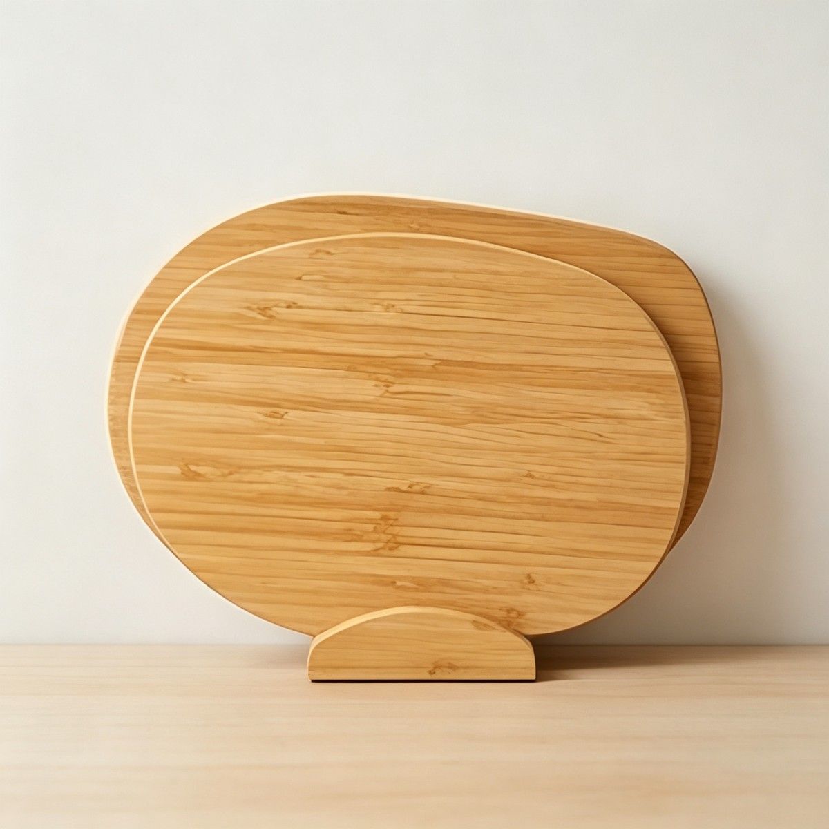 Bullet shaped cutting board set