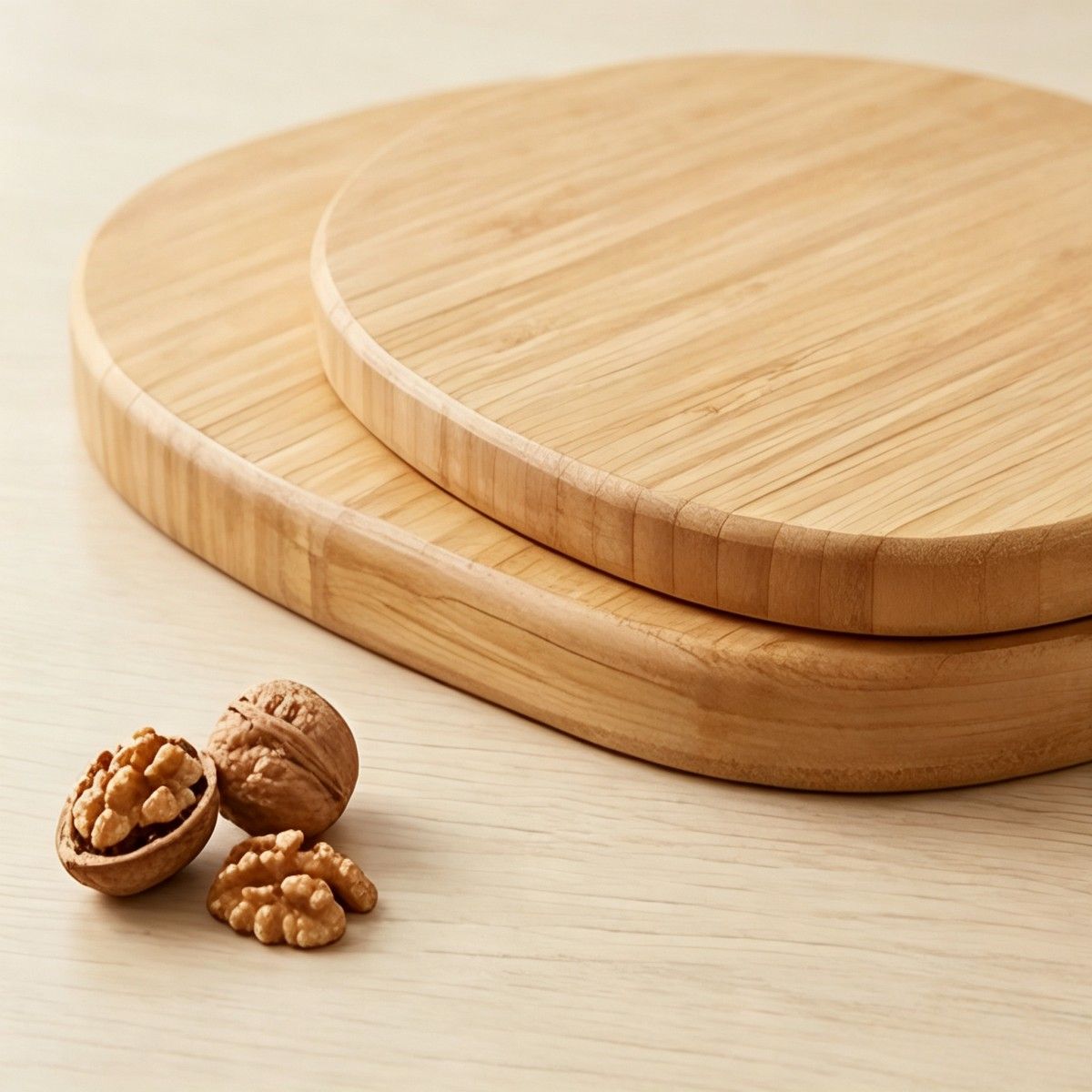 Bullet shaped cutting board set