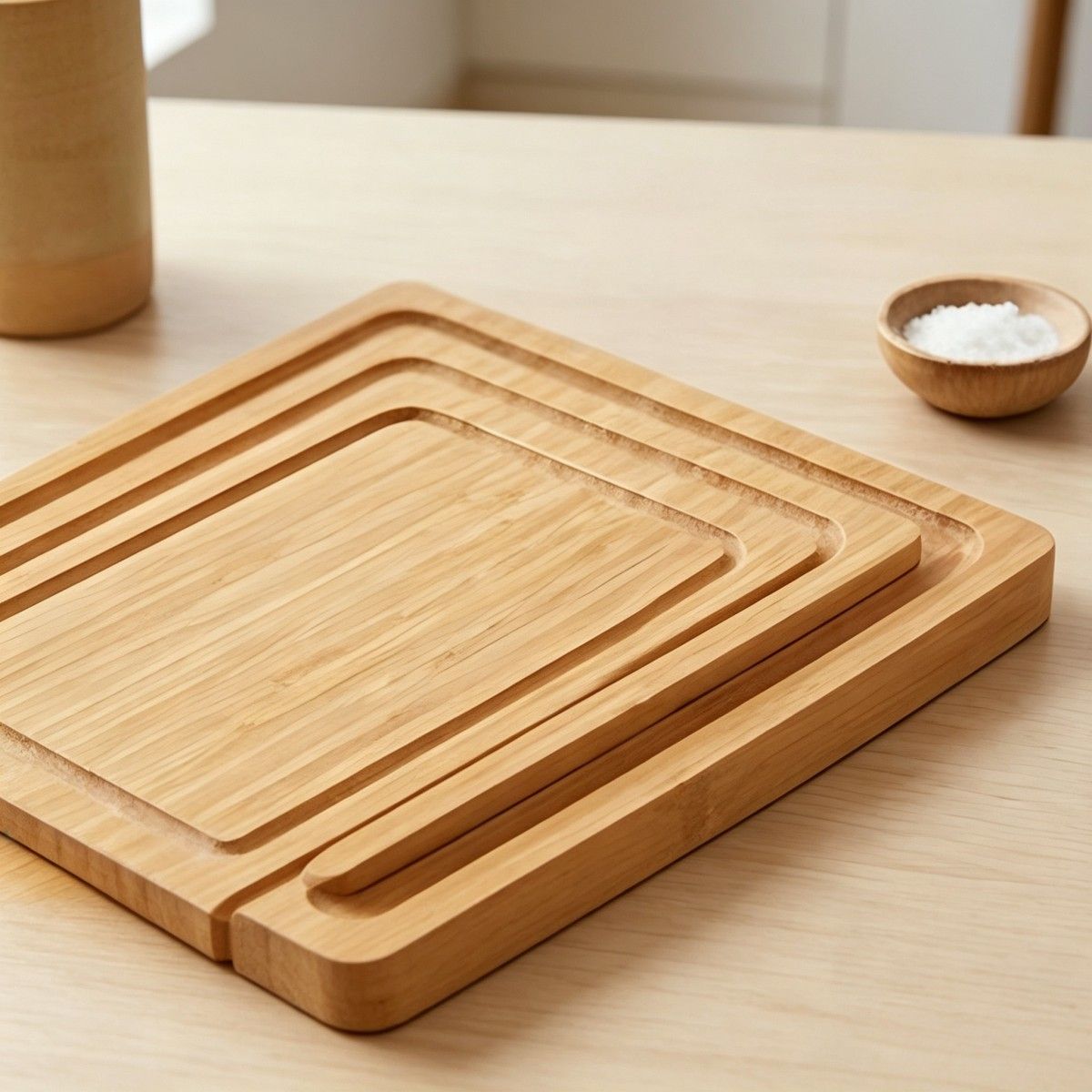 Diagonal groove cutting board set(Image2) Diagonal groove cutting board set(Image2)