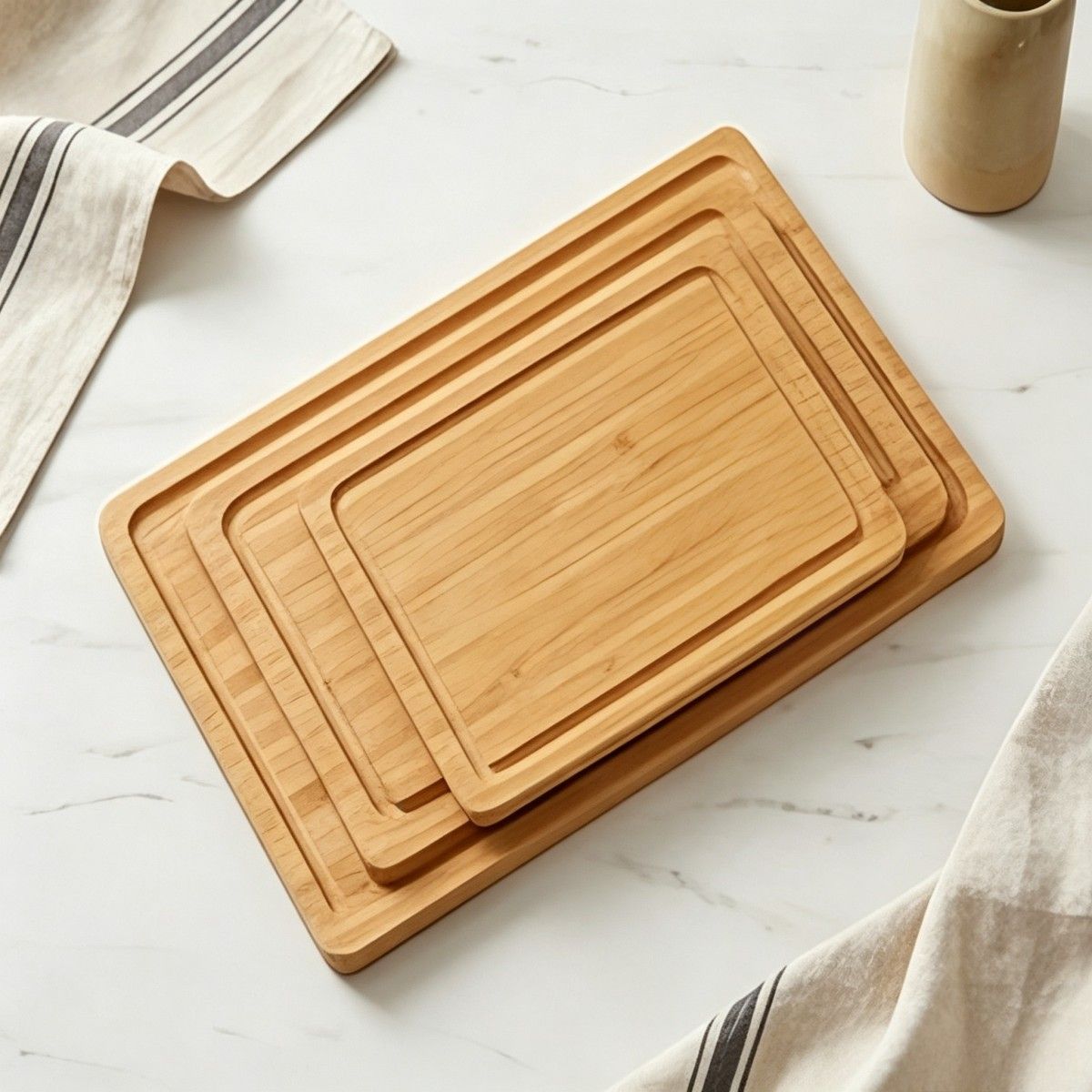 Diagonal groove cutting board set(Image3) Diagonal groove cutting board set(Image3)