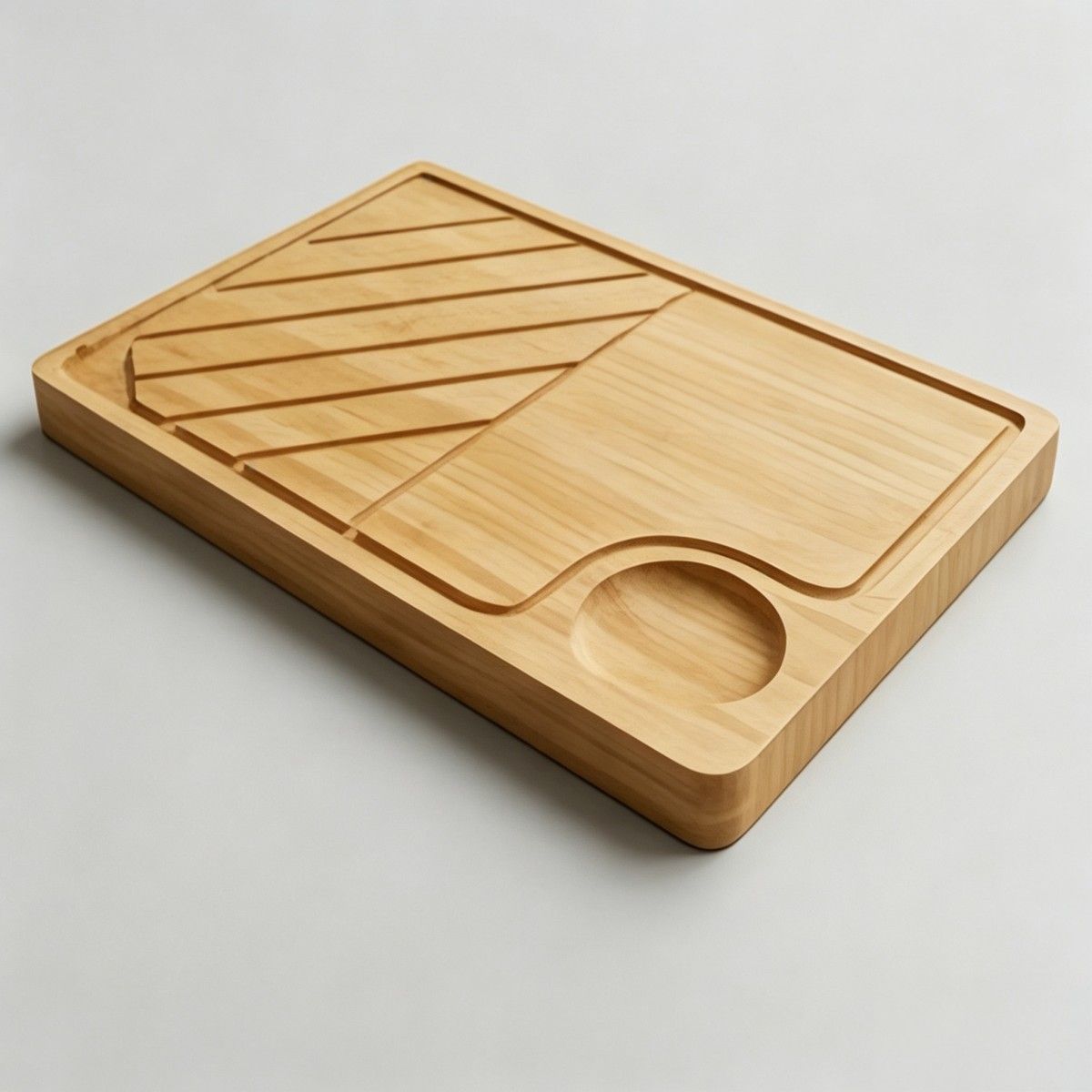 Square multifunctional cutting board