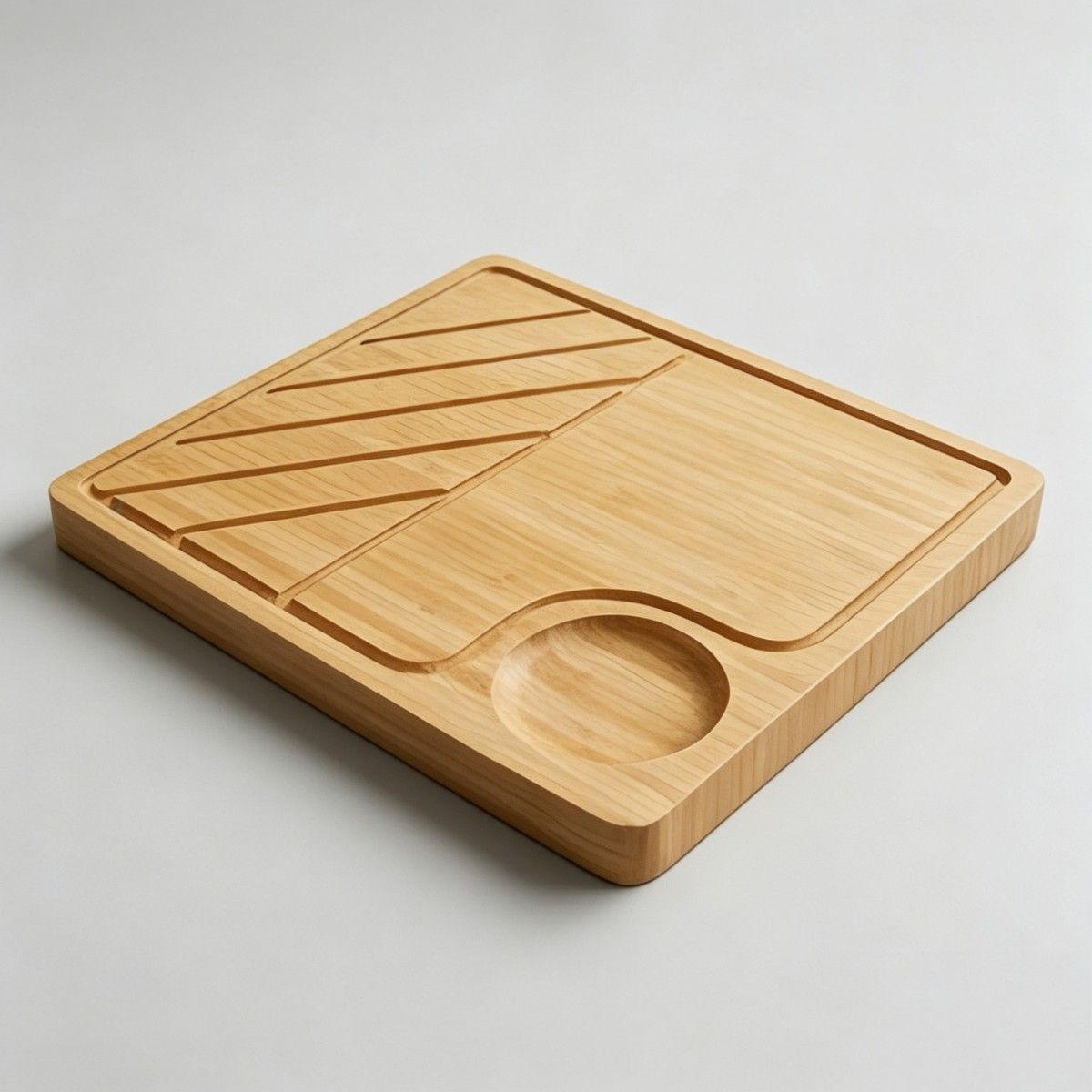 Square multifunctional cutting board