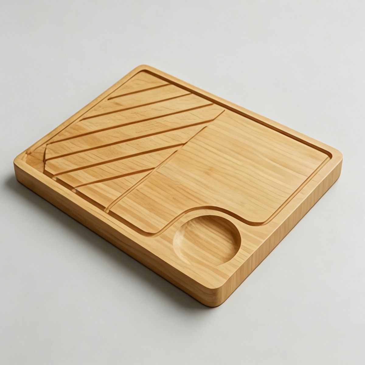 Square multifunctional cutting board