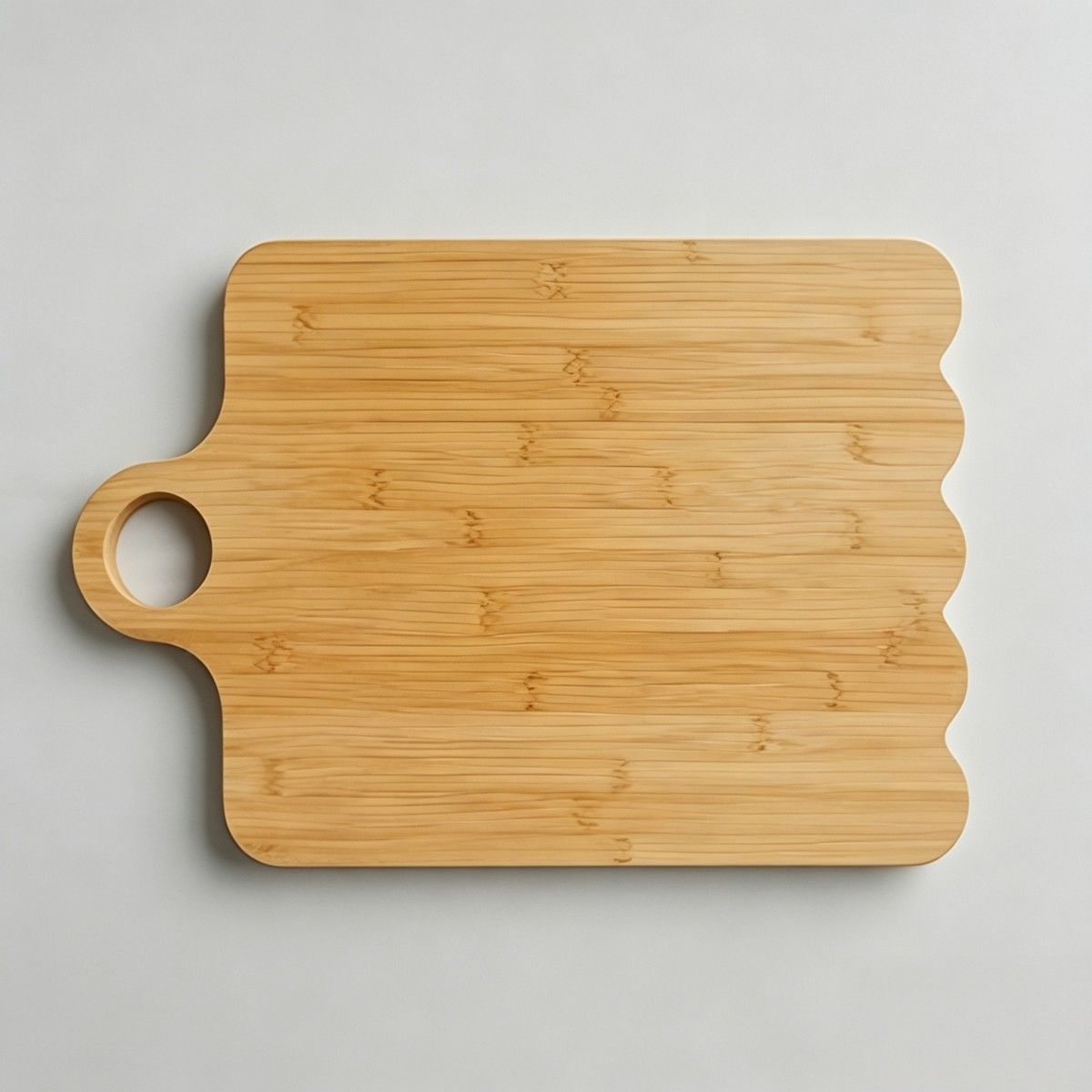Wave edge large cutting board