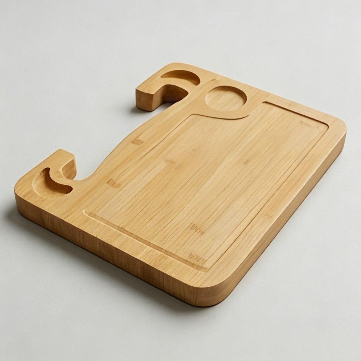 Bull horn shaped cutting board(Image5) Bull horn shaped cutting board(Image5)