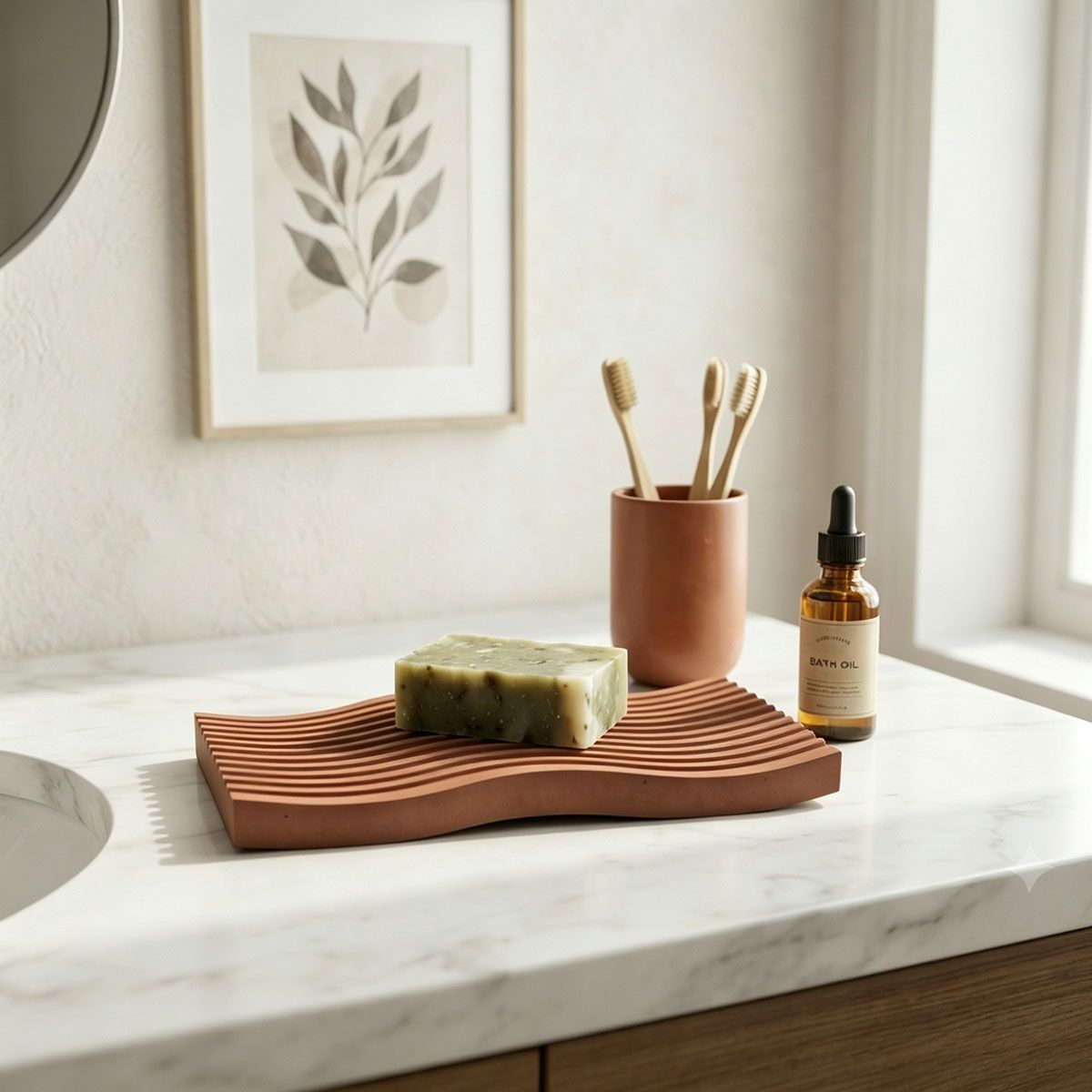 Ripple long tray