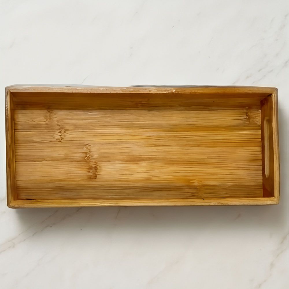 Long bamboo tray