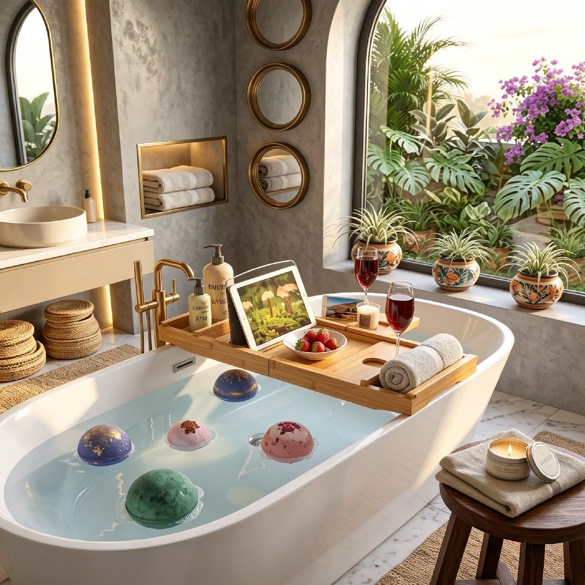 Bathtub Tray