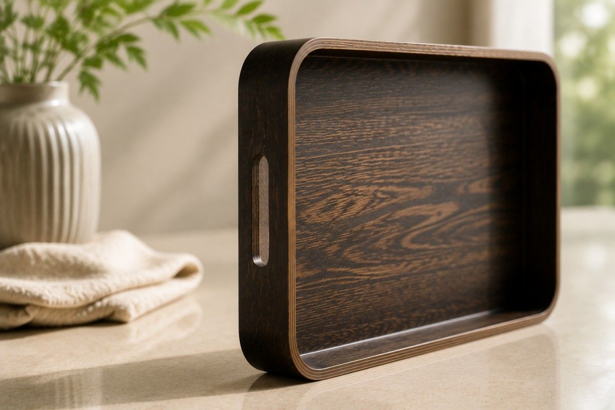 Elegant bamboo tray(Image4) Elegant bamboo tray(Image4)