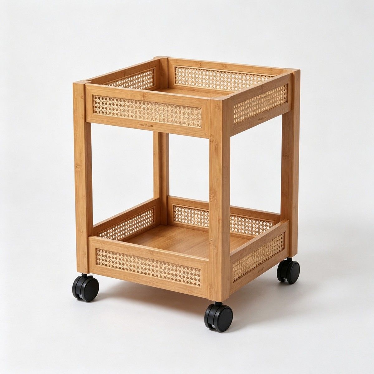 Rattan handcart