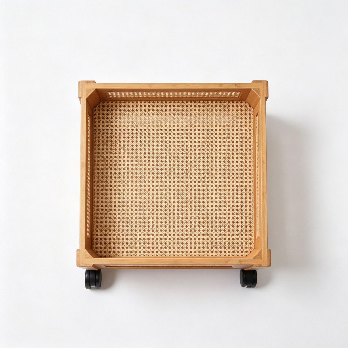 Rattan handcart