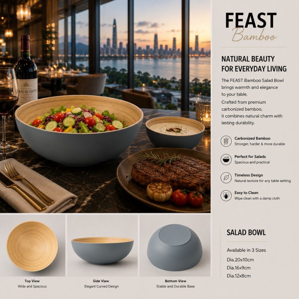 Luxury Two tone Salad Bowl(Image5) Luxury Two tone Salad Bowl(Image5)