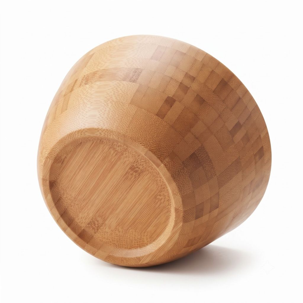 Bamboo Charm · Carbon Art Salad Bowl