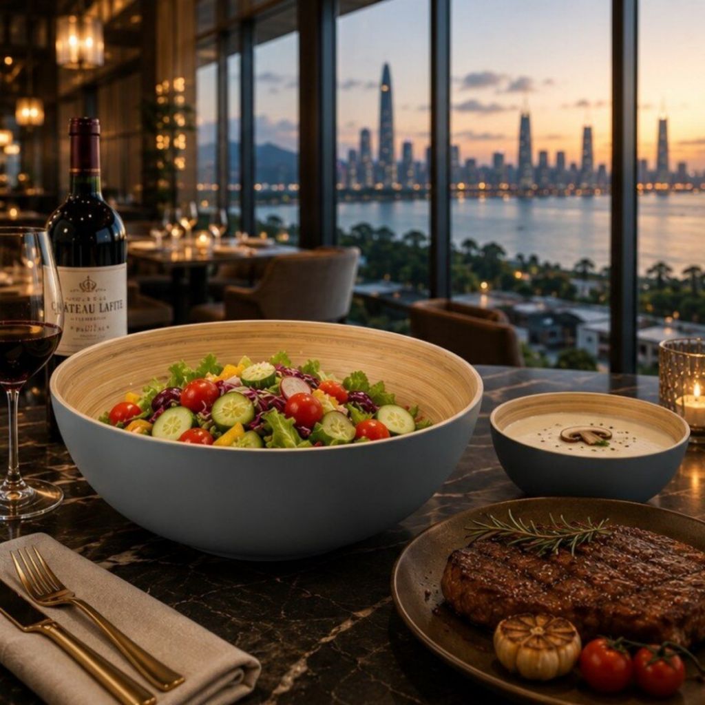 Luxury Two tone Salad Bowl