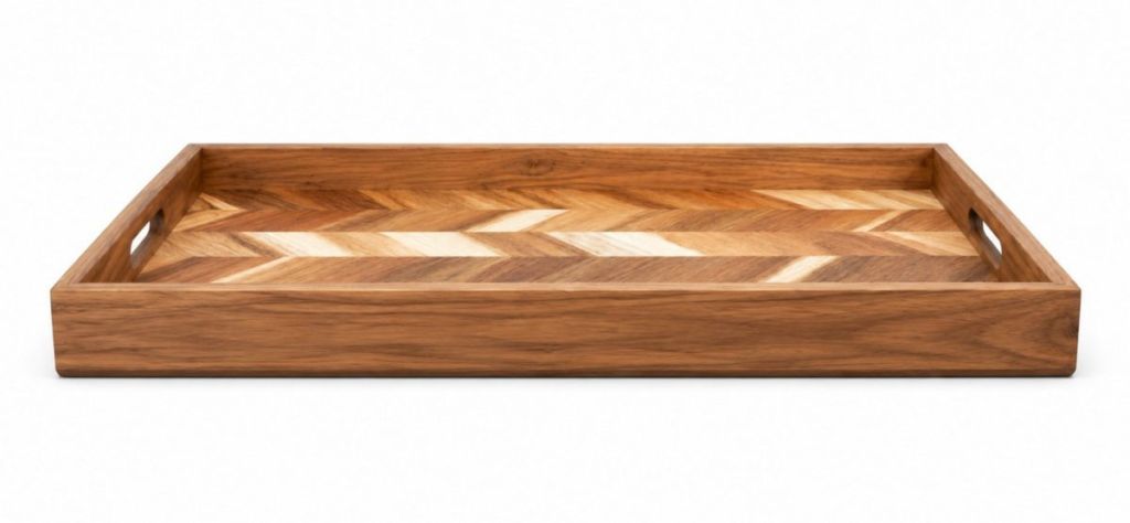 Acacia wood long tray(Image3)