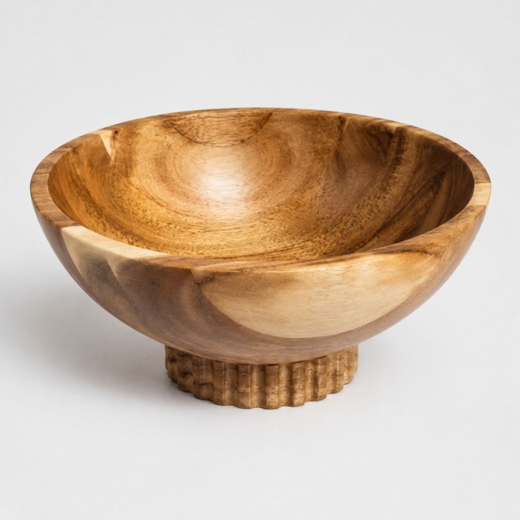 Wooden bowl
