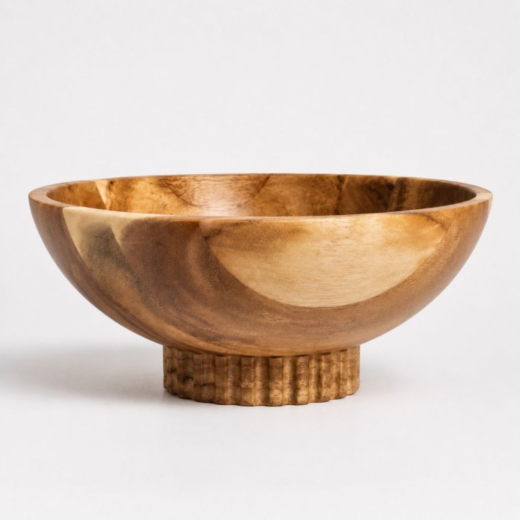 Wooden bowl