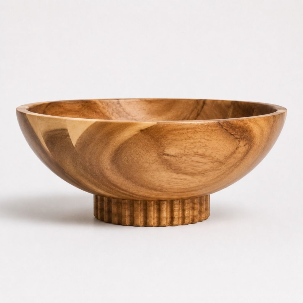 Wooden bowl