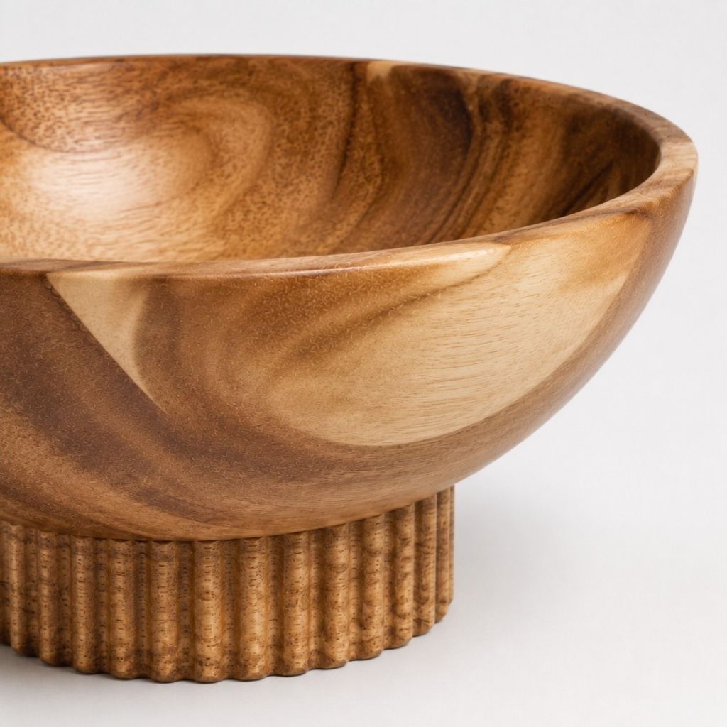 Wooden bowl