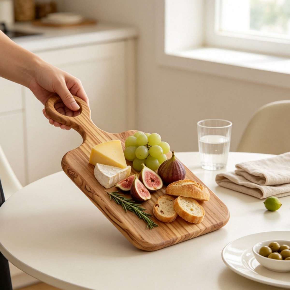 Olive wood chopping board