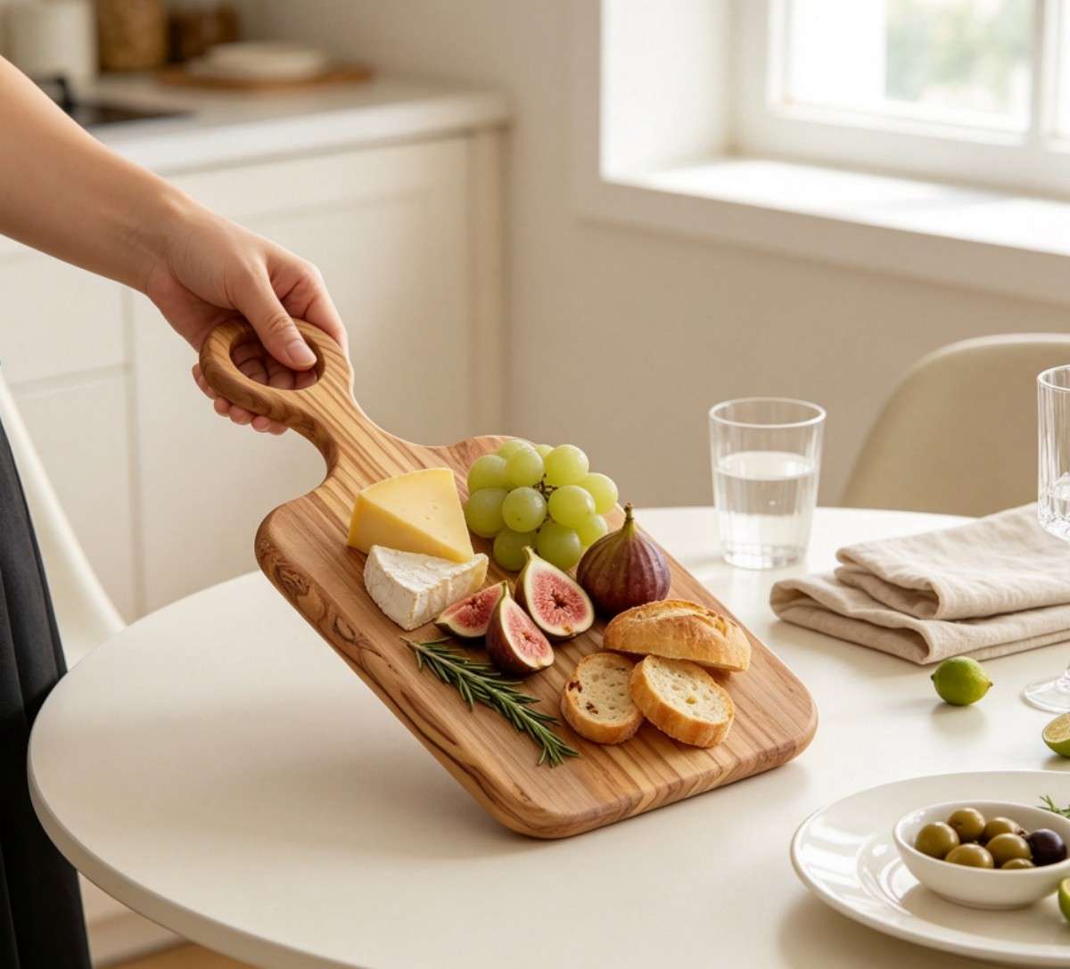 Olive wood chopping board(Image3)