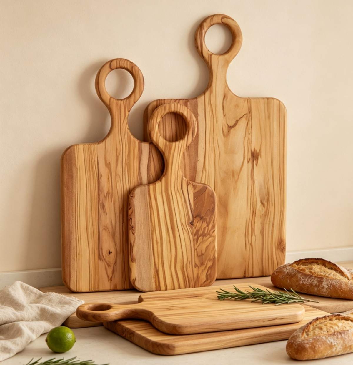 Olive wood chopping board(Image9)