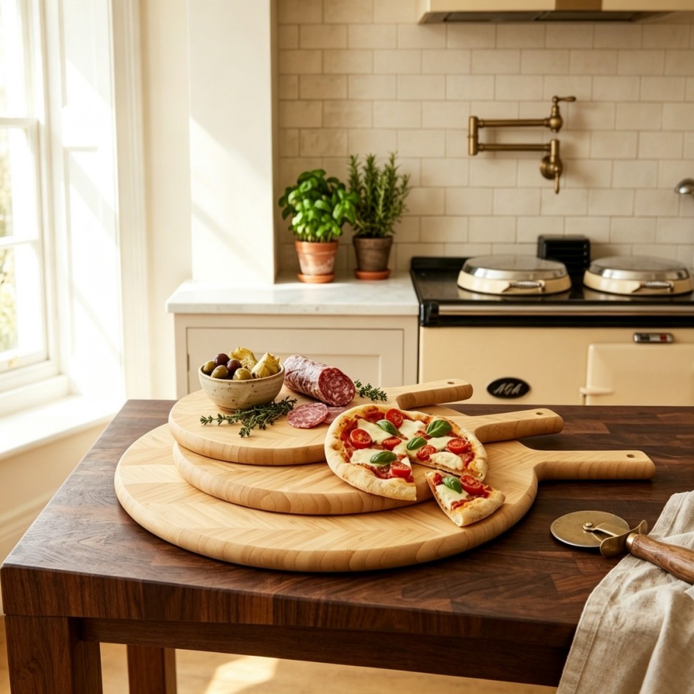 Multi-size Food Serving Tray for Pizza, , Kitchen Decor & Housewarming Gift