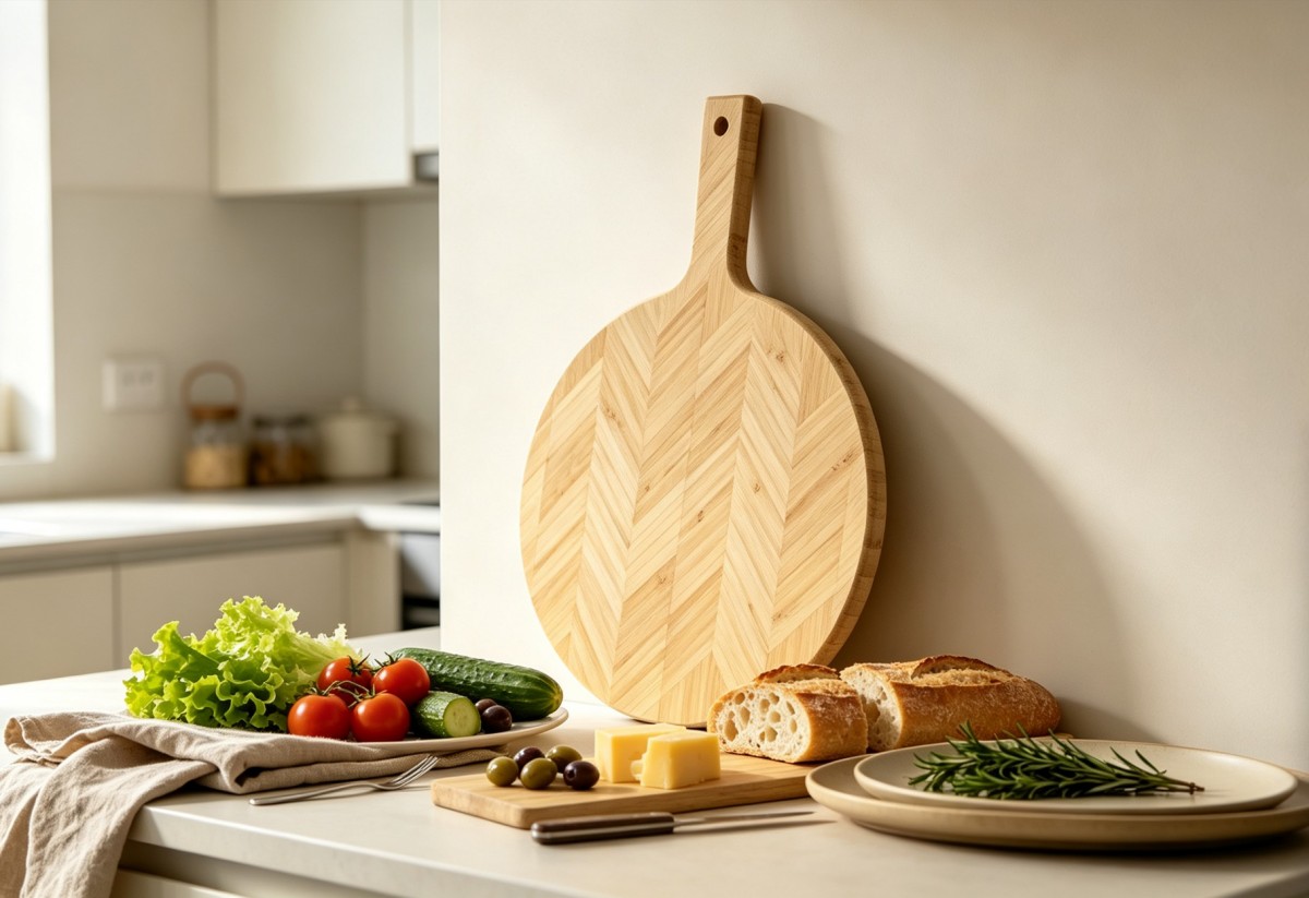 Multi-size Food Serving Tray for Pizza, , Kitchen Decor & Housewarming Gift(Image4)