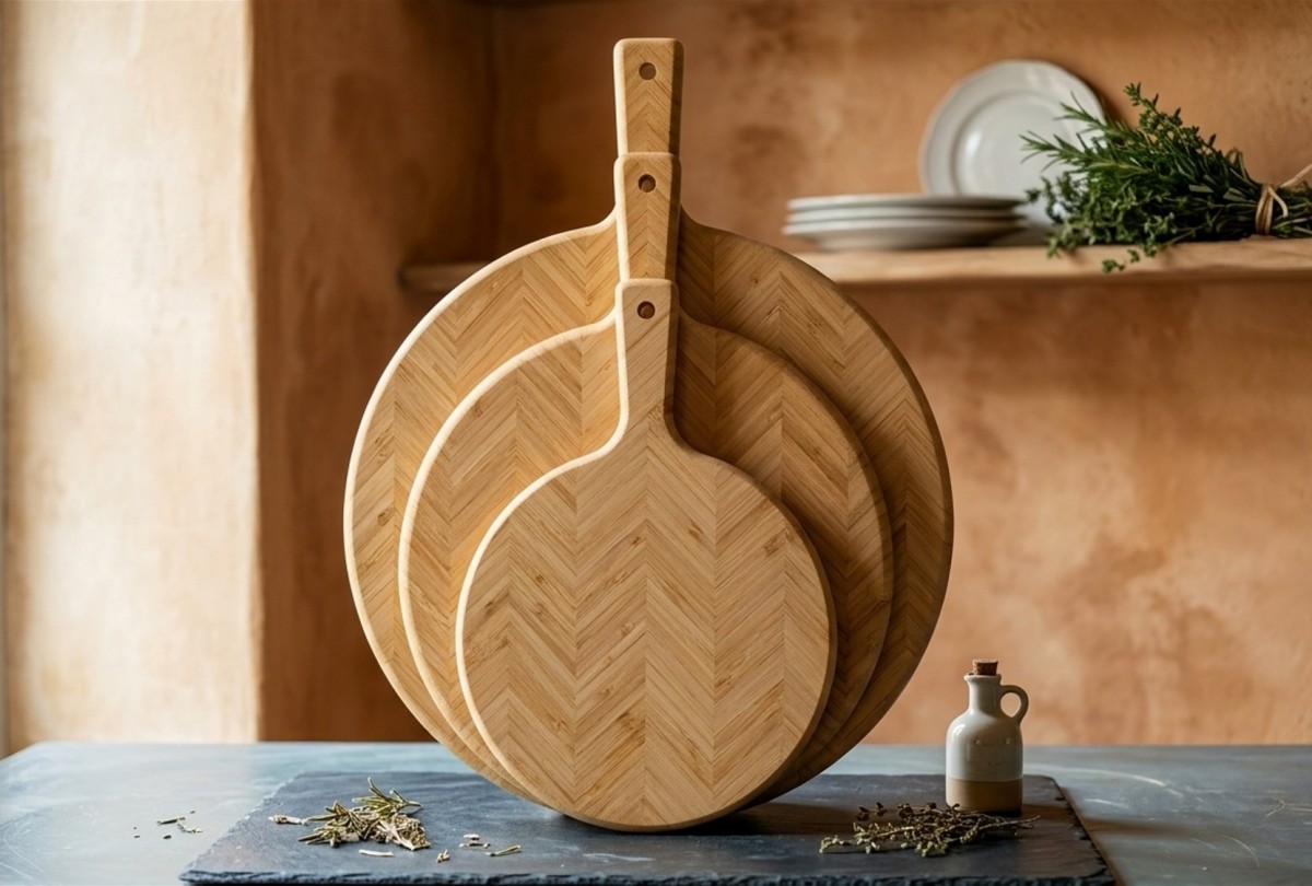 Multi-size Food Serving Tray for Pizza, , Kitchen Decor & Housewarming Gift(Image5)