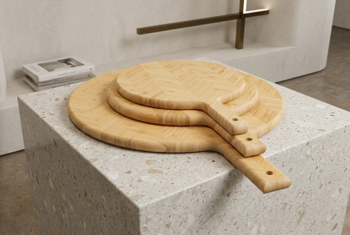 Multi-size Food Serving Tray for Pizza, , Kitchen Decor & Housewarming Gift(Image7)