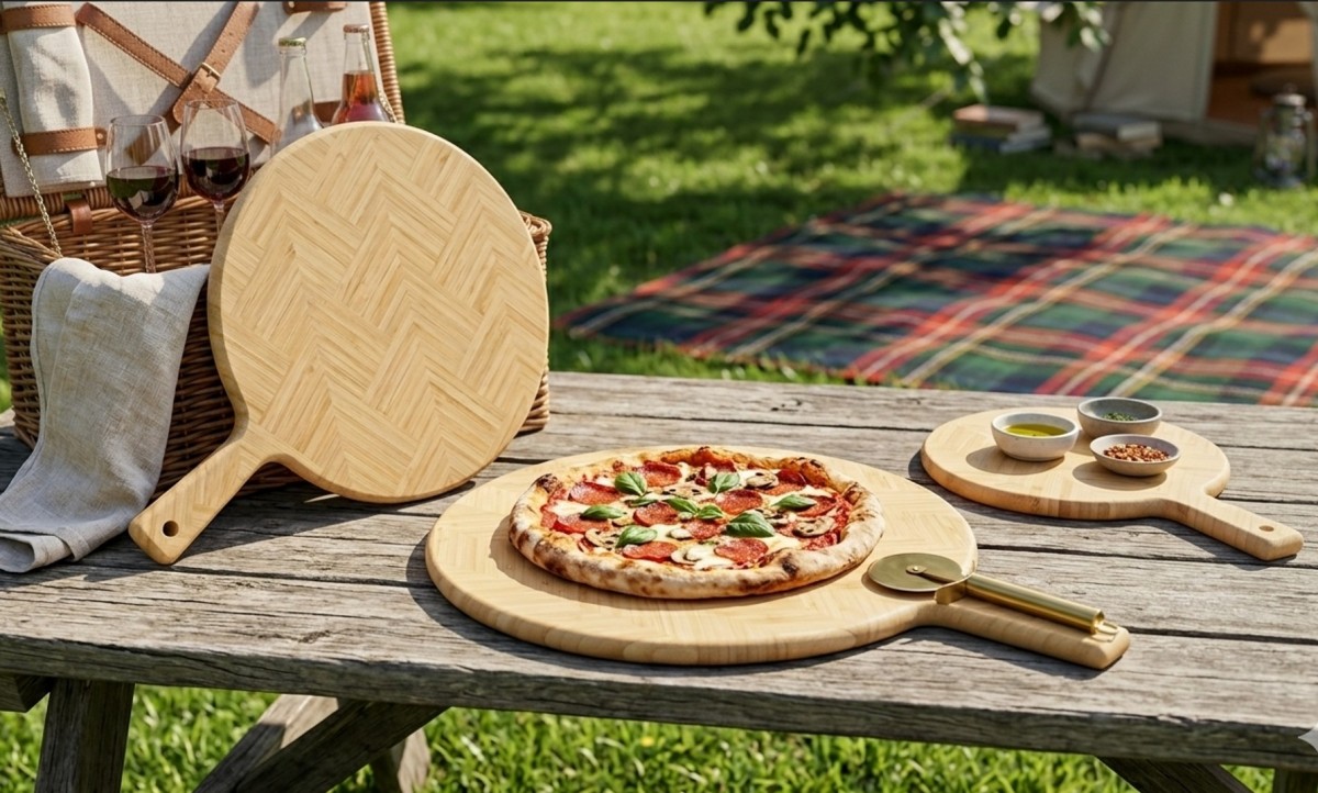 Multi-size Food Serving Tray for Pizza, , Kitchen Decor & Housewarming Gift(Image8)